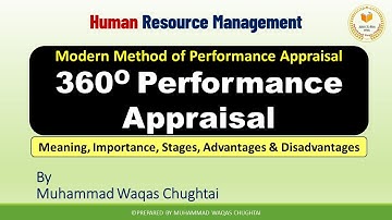 360 Degree Performance Appraisal Method | Modern Method of Performance Appraisal