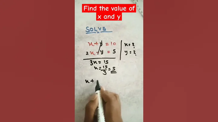 Solve within Blink of an Eye #linearequations #shortvideo #tricks #shortvideo #cbse #icse
