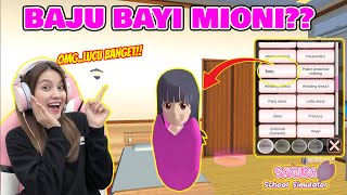 ADA MENU BAJU BAYI BUAT MIONI SEKARANG?? OMG...LUCU BANGET!! SAKURA SCHOOL SIMULATOR-PART 678