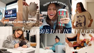 COLLEGE DAY IN THE LIFE : stressed junior at the University of Texas at Austin