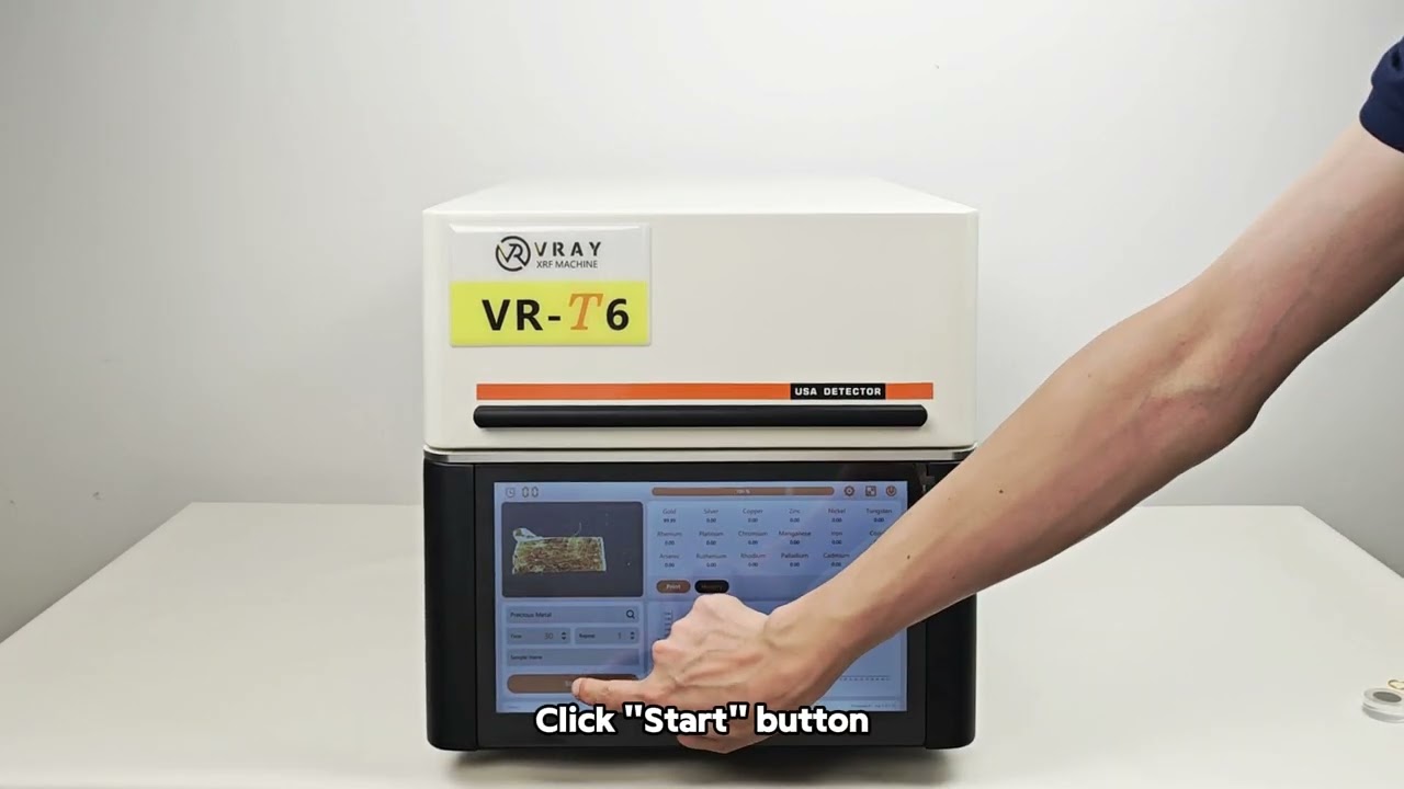 How to Operate the VR-T6 XRF Analyzer: Step-by-Step Guide for Accurate Precious Metal Testing