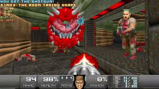 Doom II: Back To Saturn X - E1M3: The Room Taking Shape - [UV Max + Pistol Start]