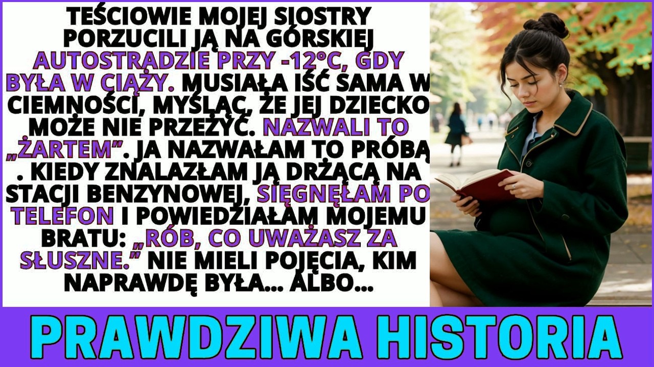 „On mnie wyrzucił z samochodu.” Te słowa mojej siostry w słuchawce sprawiły, że zamarłam. Była noc, mróz, a ona stała gdzieś na poboczu drogi pod Krakowem, w samej sukience, w ciąży. „Jestem...