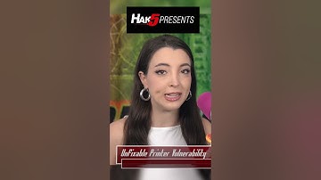 Unfixable Printer Vulnerability Found #technews #cybersecurity @endingwithali