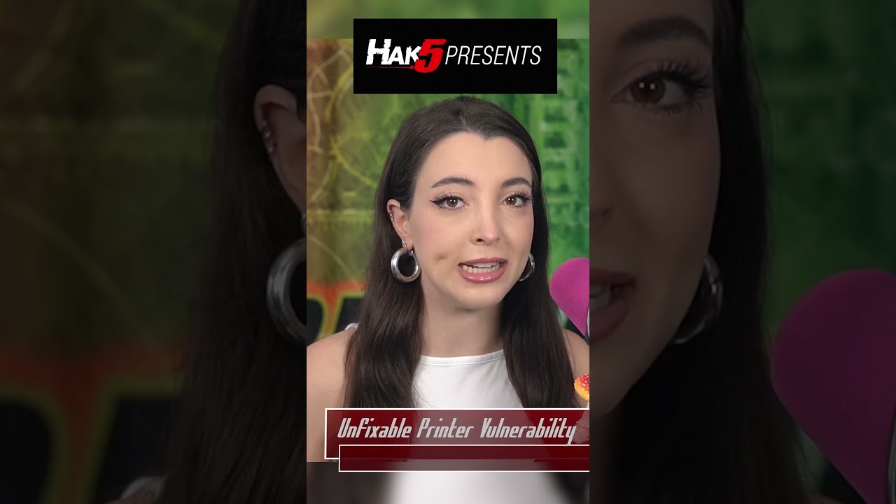 Unfixable Printer Vulnerability Found #technews #cybersecurity @endingwithali