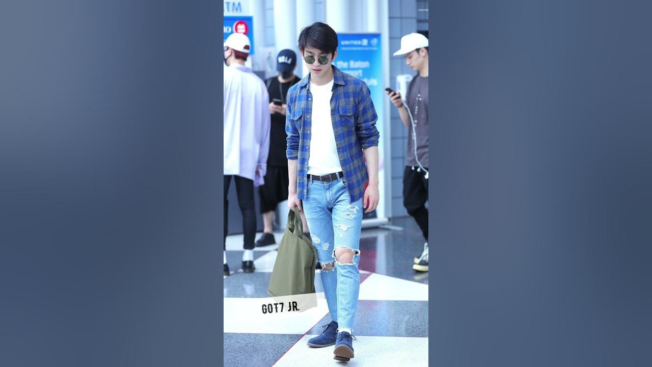 Park Jinyoung Airport Fashion 2018 www.youtube.com
