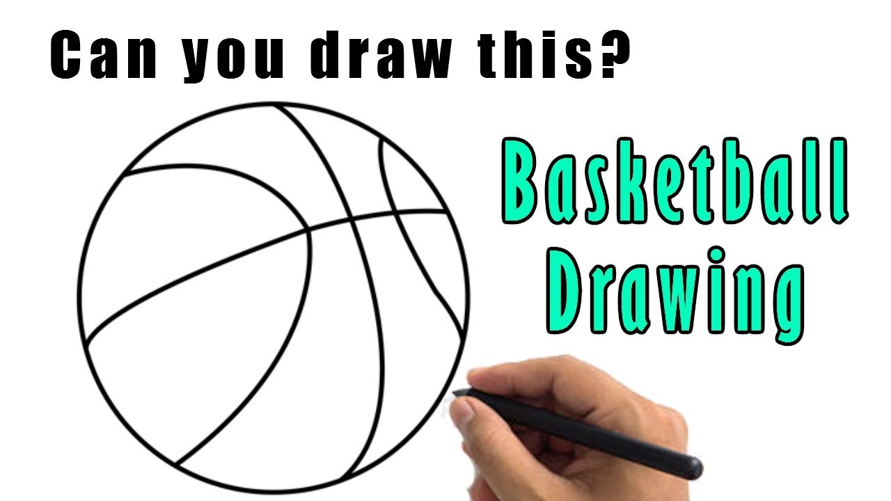 Basketball Drawing Easy, Learn How To Draw Basketball Player Other
