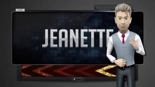 JEANETTE - How to say it Backwards