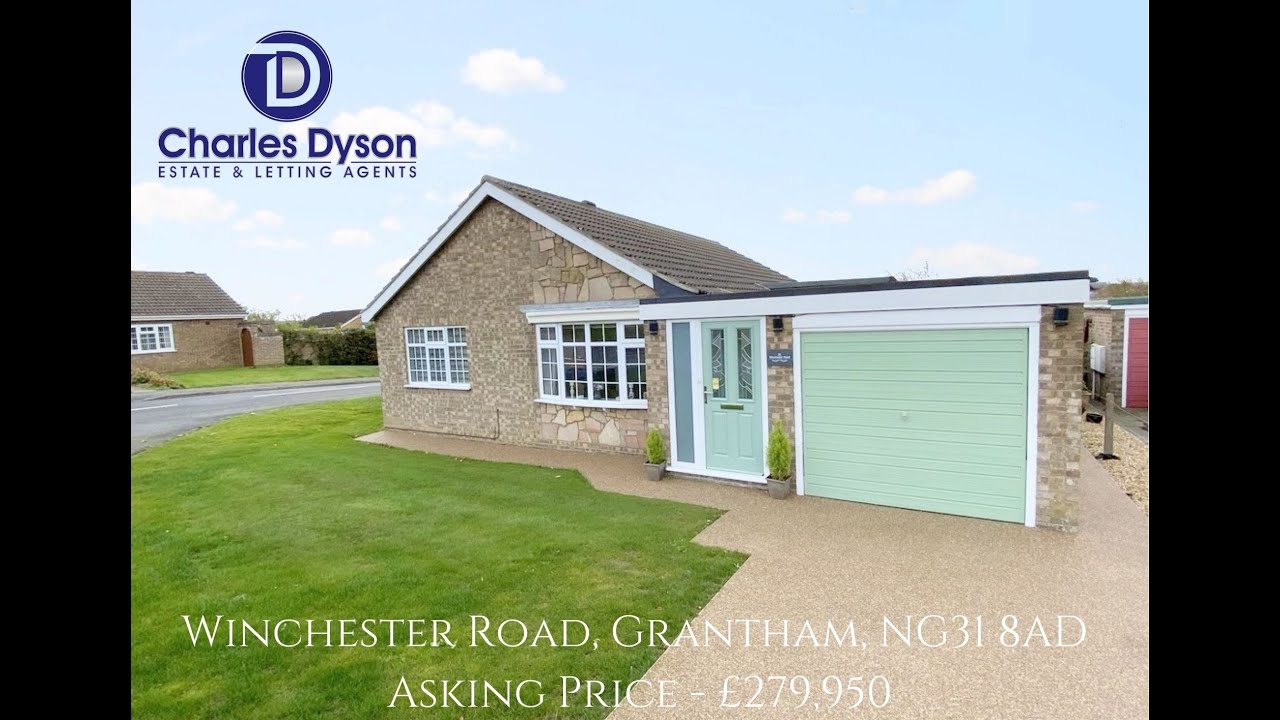 NEW LISTING Winchester Road, Grantham, NG31 8AD £279,950 YouTube