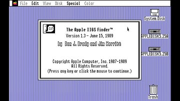 Apple GS/OS v3.03 - System Software 5.0.4 (1991 Apple Computer)