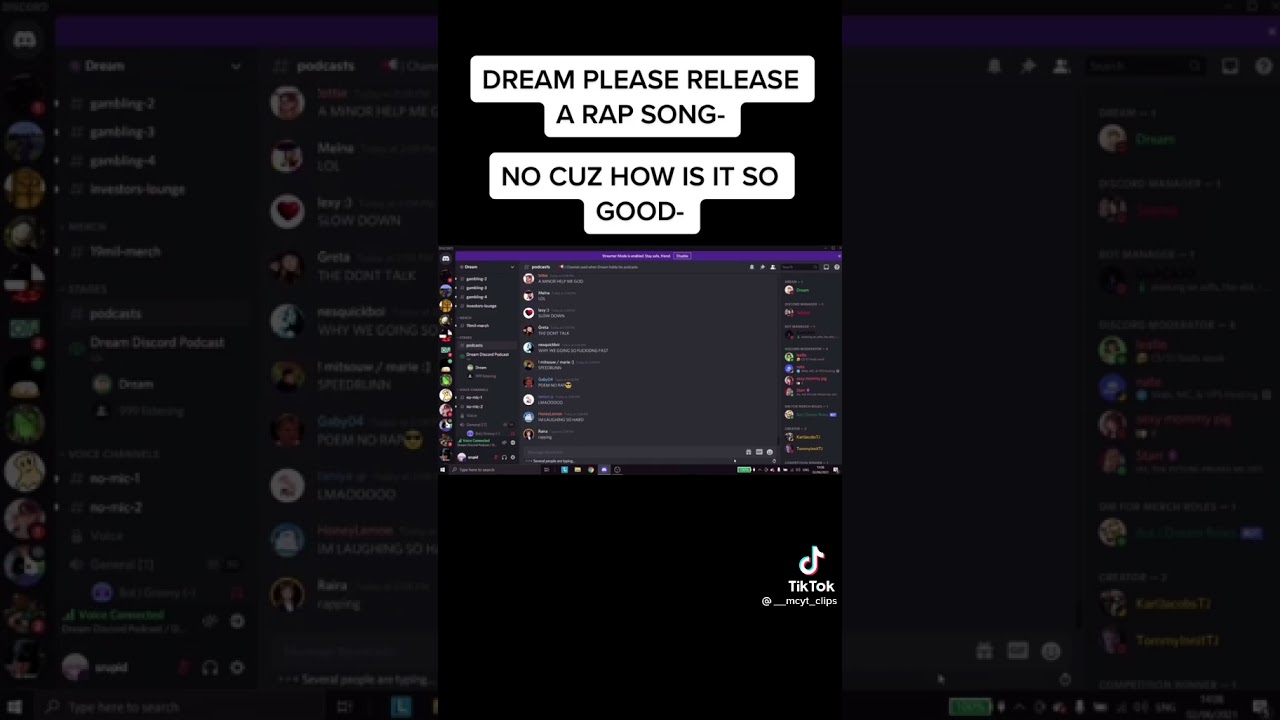 DREAM RAPPING YouTube