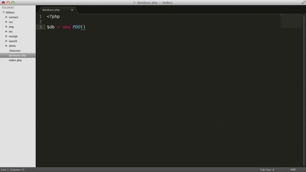 Using PHP with MySQL : Getting Started with PDO - YouTube