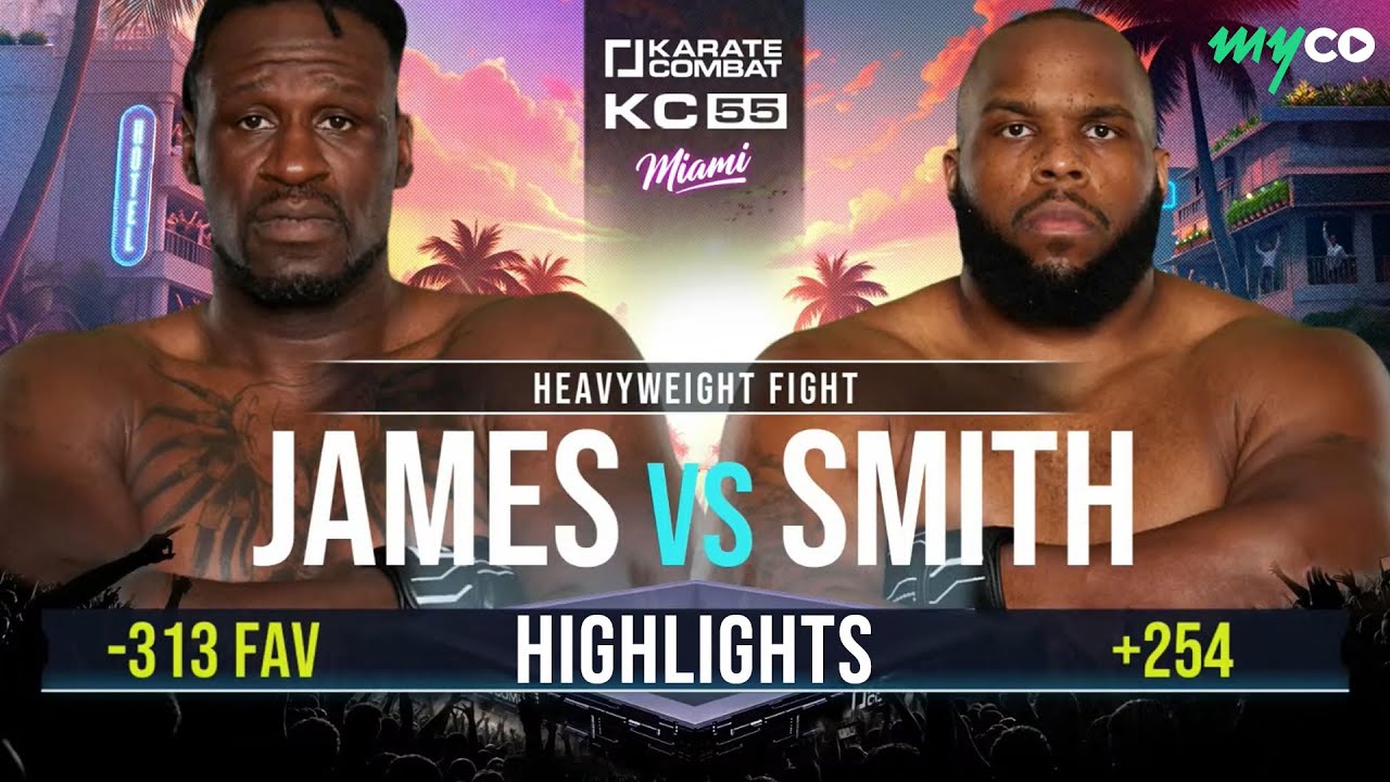 Daniel James 1 Minute 43 Second Knockout vs Braxton Smith! | KC Fight 55 
