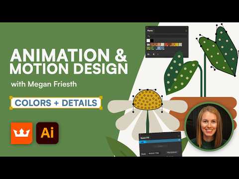 Professional motion graphics illustration techniques in Illustrator