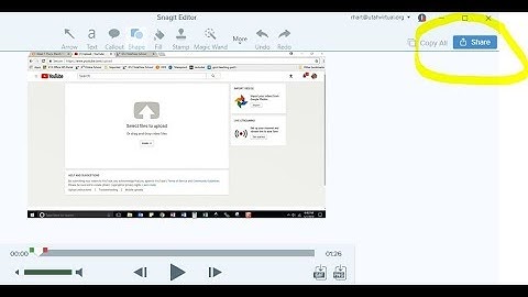 VIDEO How to Upload Screencast or Snagit Videos to YouTube
