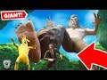 ESCAPE the GIANT BIGFOOT or ELSE! (Fortnite Death Run)