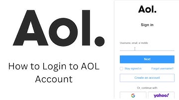 How to Login to AOL Account? mail.aol.com Email Login | AOL Login Email Account | AOL Sign-In Page