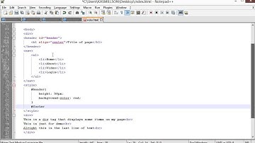 9.  Adding embedded css in html