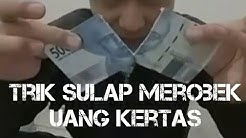 Trik sulap merobek uang kertas menjadi utuh kembali - Durasi: 6.41. 