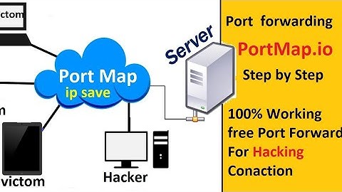 How to port forward | Port Forwarding with Portmap.io | Use For Hacking 100% Working