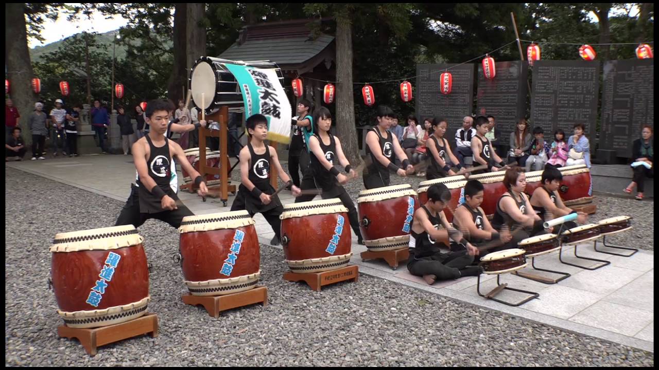 滝川躍進太鼓２０１６天照御祖神社宵宮