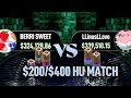 Top Pots ep14 $200/$400 HU LlinusLLove vs BERRI SWEET Highlights High Stakes Cash Game