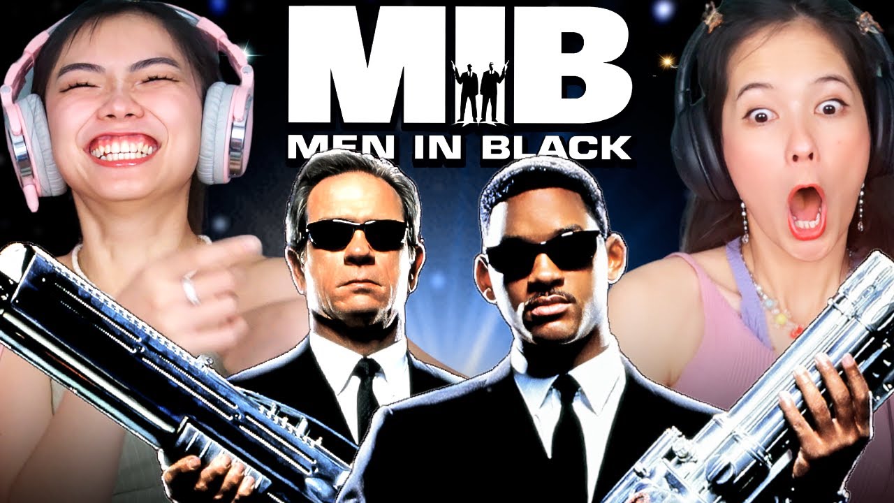 Foreign Girls React | Men in Black | First Time Watch