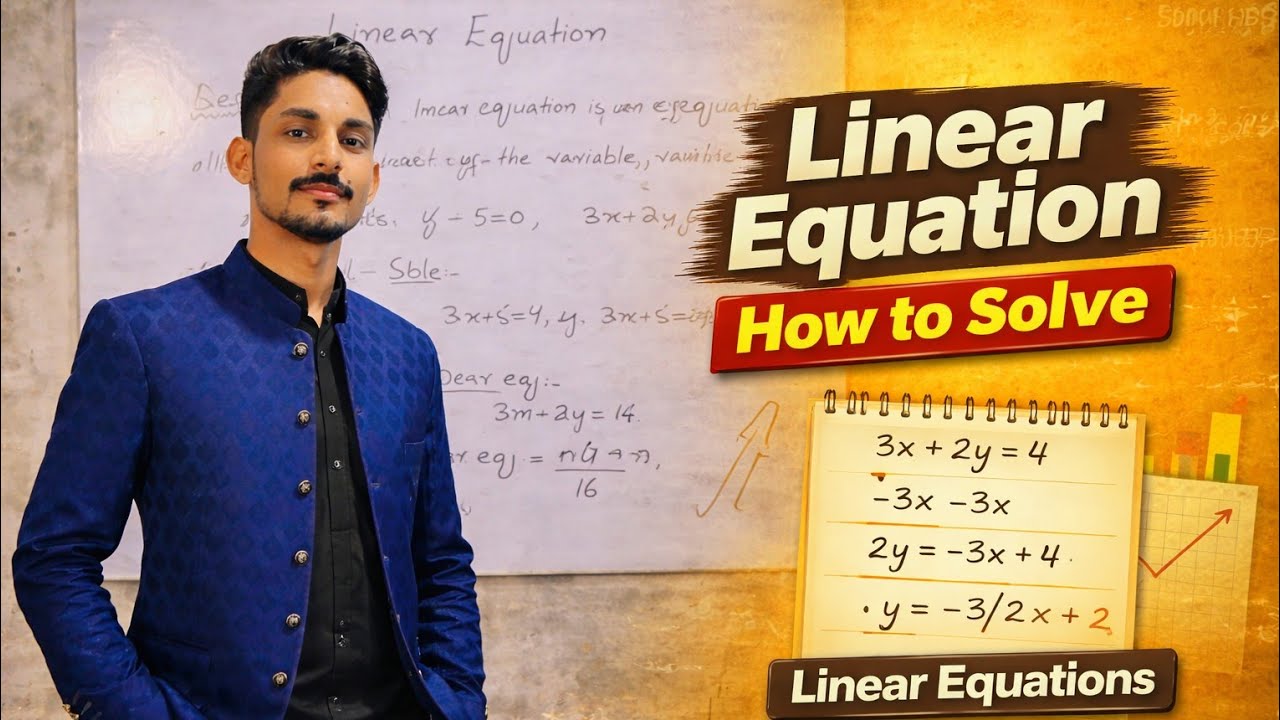 Linear Equation and How to solve linear Equation. - YouTube