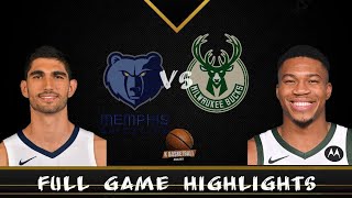 Memphis Grizzlies vs Milwaukee Bucks | FULL GAME HIGHLIGHTS | Feb 15 2024 | NBA Season