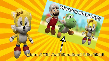 How To Make A Plush Video And Thumbnail! (On Mobile 2024) | EAJPP Tutorial