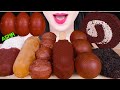 ASMR CHOCOLATE ICE CREAM *OREO ICE CREAM, MAGNUM ICE CREAM 초콜릿 아이스크림, 펭수 아이스크림, 매그넘 먹방 EATING SOUNDS