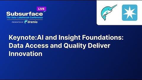 Keynote | AI and Insight Foundations: Data Access and Quality Deliver Innovation