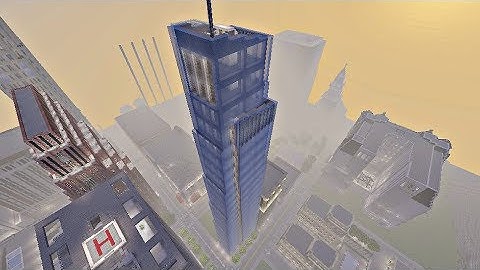 36 Hour Mega Skyscraper Build! (Minecraft Xbox)