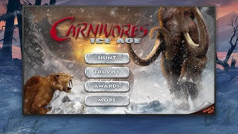 Carnivores: Ice Age, Epic winter hunting Game, Part 1