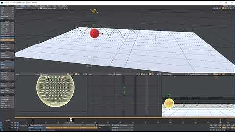 Lightwave 3D Gravity bounce tutorial