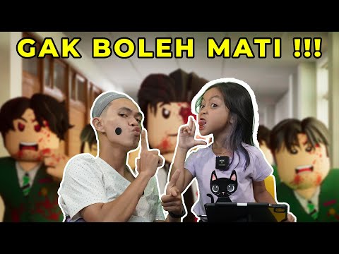 JANGAN SAMPAI KALAH‼️ LEIKA LAWAN ZOMBIE DI ROBLOX