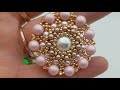 Diy tutorial duplex orecchini pendant perle beadwork