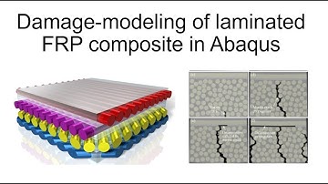 Hashin damage for laminated FRP composite in Abaqus