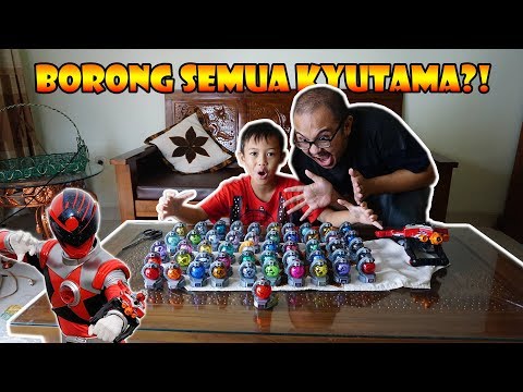 BORONG SEMUA MAINAN KYURANGER "EDISI KYUTAMA" PLUS PENGUMUMAN GIVEAWAY