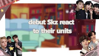Download Lagu //Debut Stray kids react to their units// part 1/3//nesqunlix// MP3