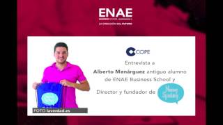 Entrevista COPE Murcia a Alberto Menárguez