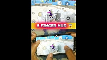 1vs1 God with 5 finger custom HUD free fire 🔥 handcam gameplay |free fire rotating drag headshot #ff