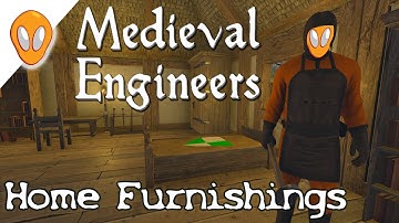 Placing Our Furniture | Medieval Engineers Survival Ep8