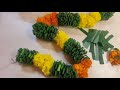 Stunning Banana Leaf Garland for Pooja festival | Doorwall Decoration Ideas