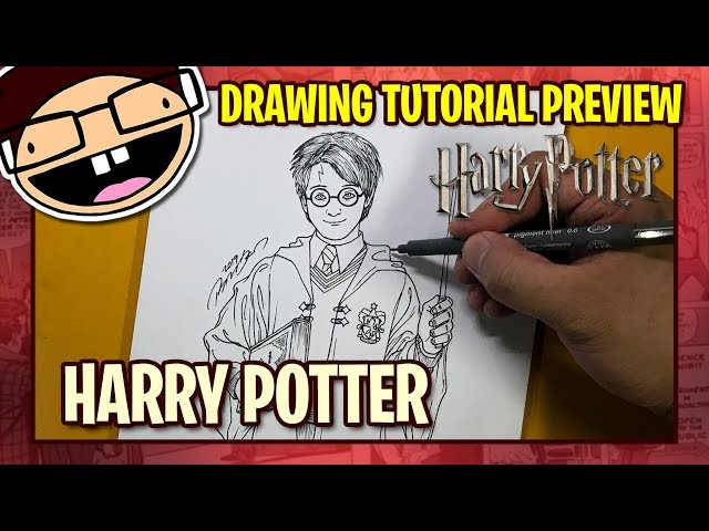 Draw It, Too - It's about time we draw some HARRY POTTER in the channel!  Learn how to draw The Boy Who Lived in my brand new tutorial video!