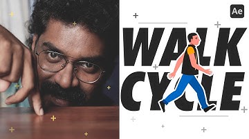 നടത്തിക്കാം? 2D Character WALK CYCLE Animation After Effects Tutorial | HitPaw Video Object Remover