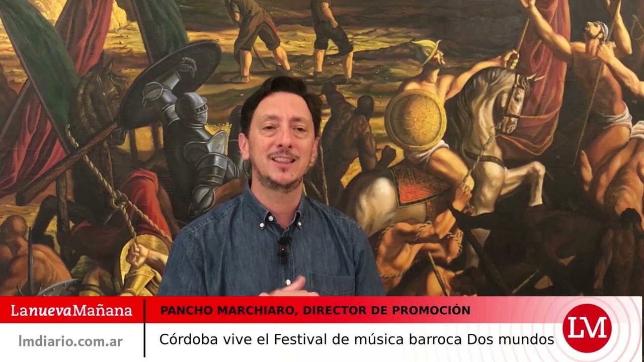 Córdoba vive el Festival de Músic Barroca de Dos Mundos El director de Promoción turística Pancho Marchiaro precisó que hasta el 20 de noviembre habrá conciertos gratuitos en la Iglesia Catedral y el Colegio Monserrat, también en Alta Gracia y Jesús María.