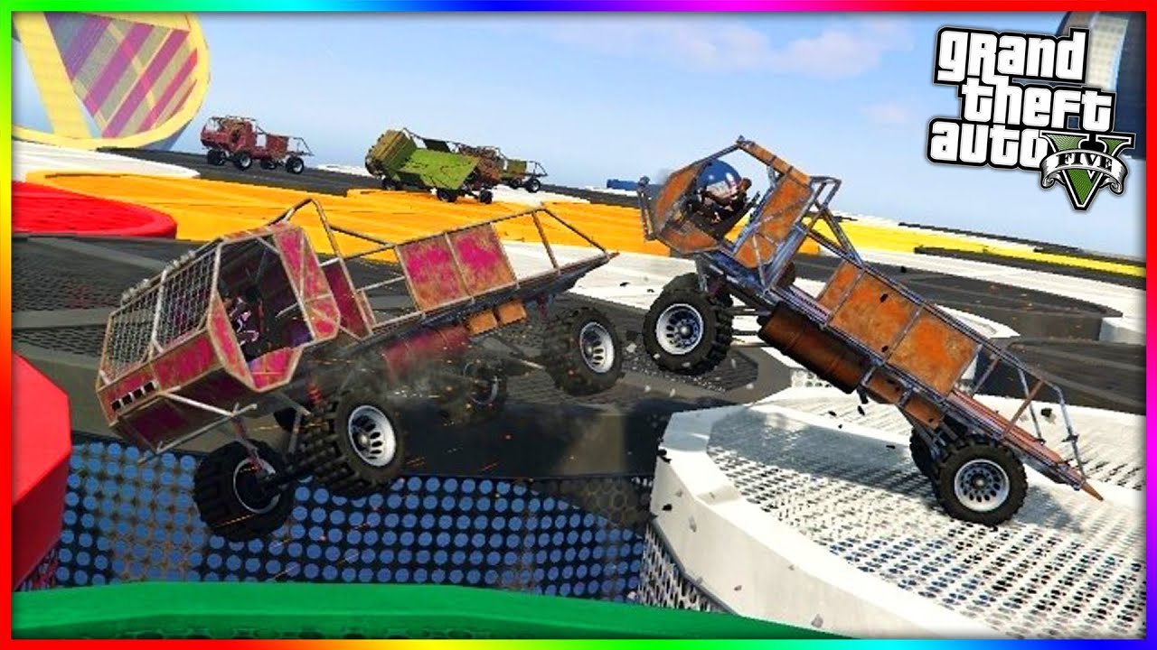 Ultimate Sumo Battle In GTA 5 - YouTube