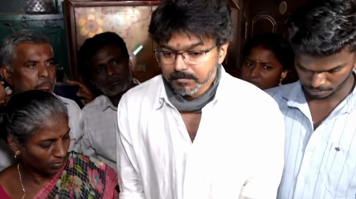 Thalapathy Vijay Cried In Ajith Kumar House Thirupuvanam Meet The Family
