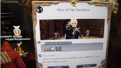 FF14 ARR #74 -||/ Kenkadzu Way of The Gladiator